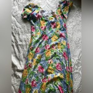 Faithfull the brand long dress size medium